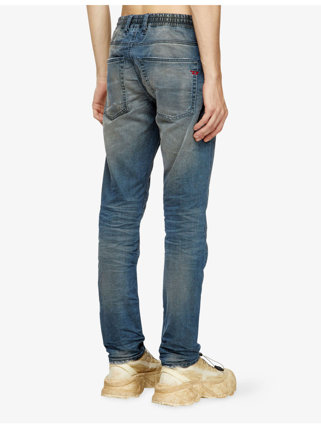 2032 D-Krooley Tapered-Leg Stretch Denim-Blend Jeans - 4