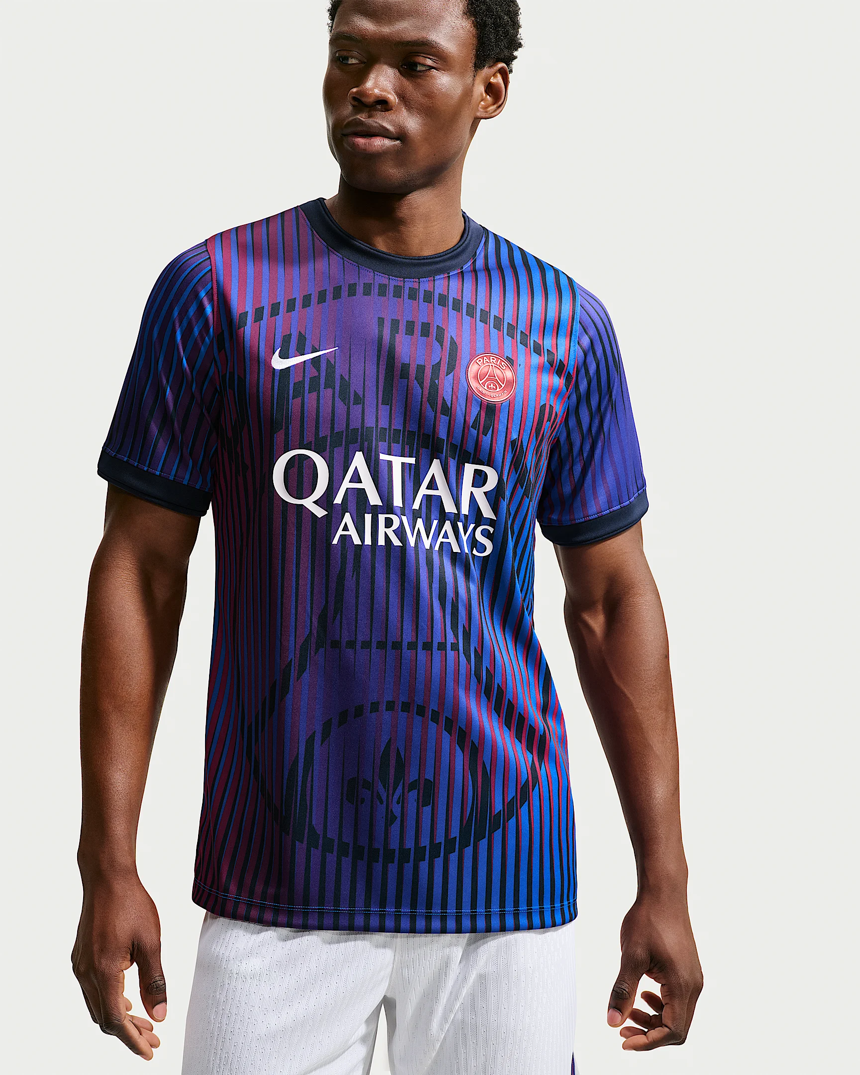 Paris Saint-Germain Away Men's Nike Dri-FIT Soccer Pre-Match Top - 1