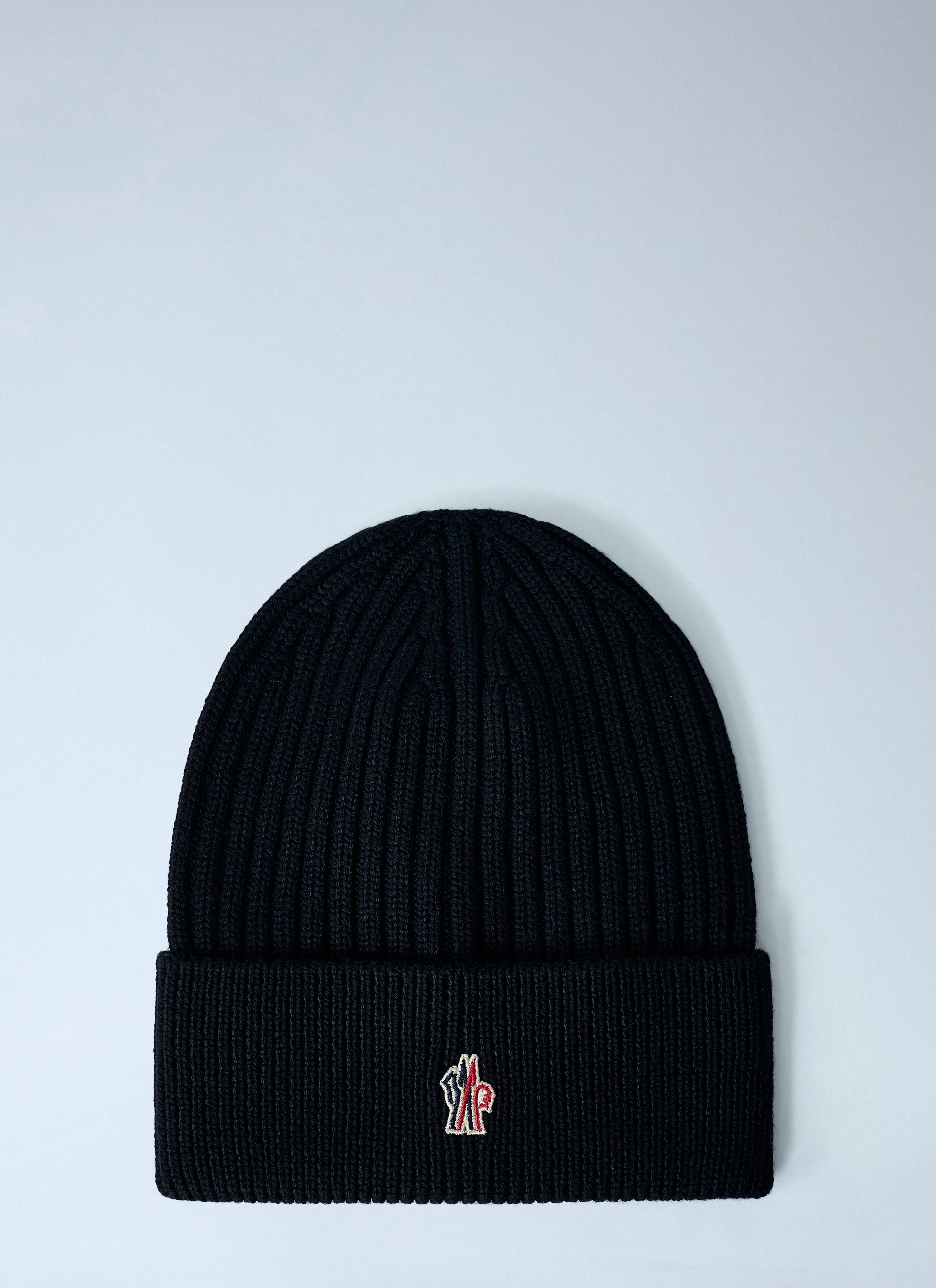 Moncler Grenoble Women Logo Motif Beanie Hat - 1