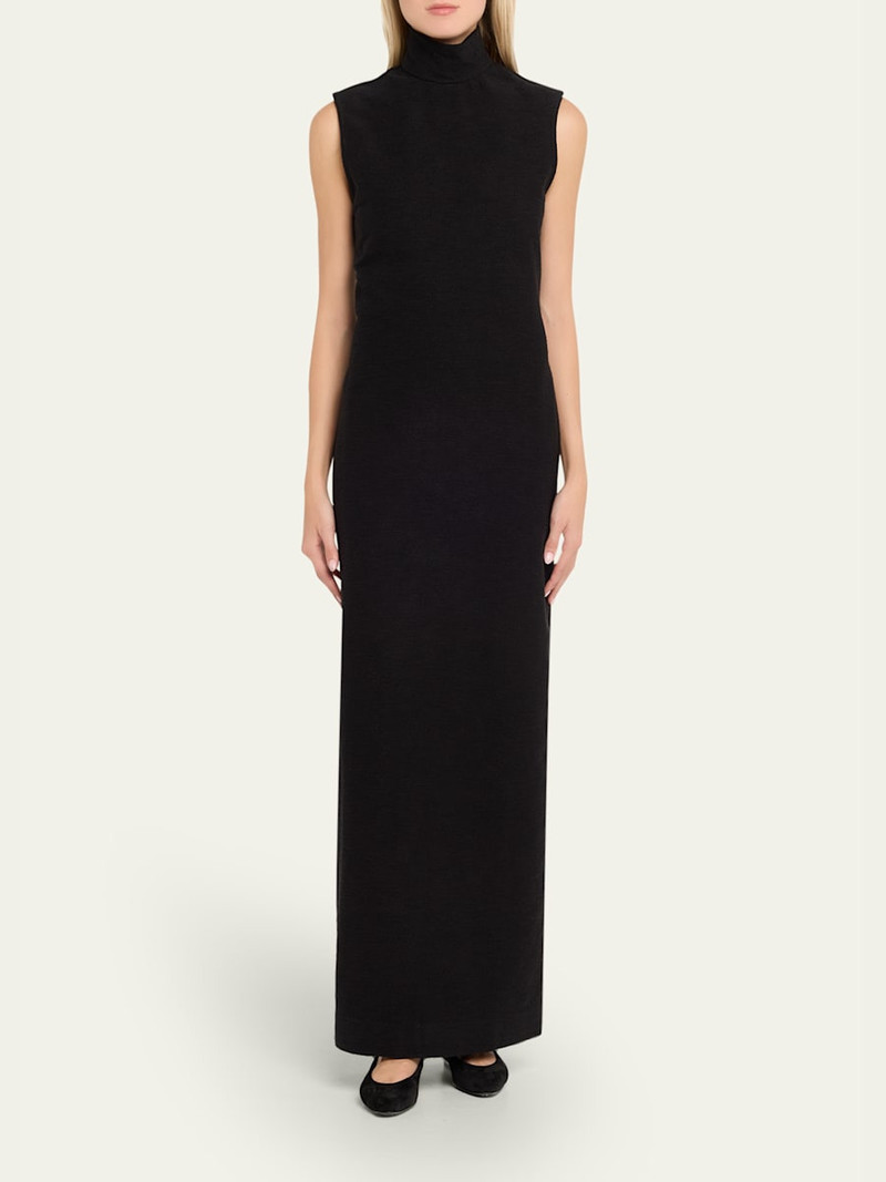 MARRAKSHI LIFE The Sleeveless Turtleneck Dress outlook