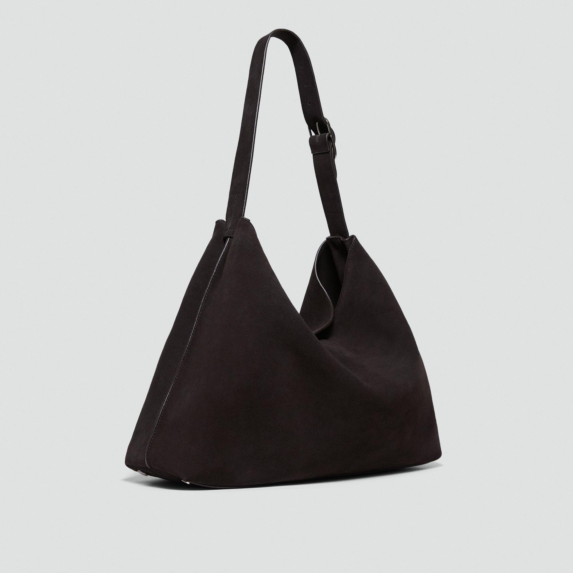 Hobo Bag in Suede - 4
