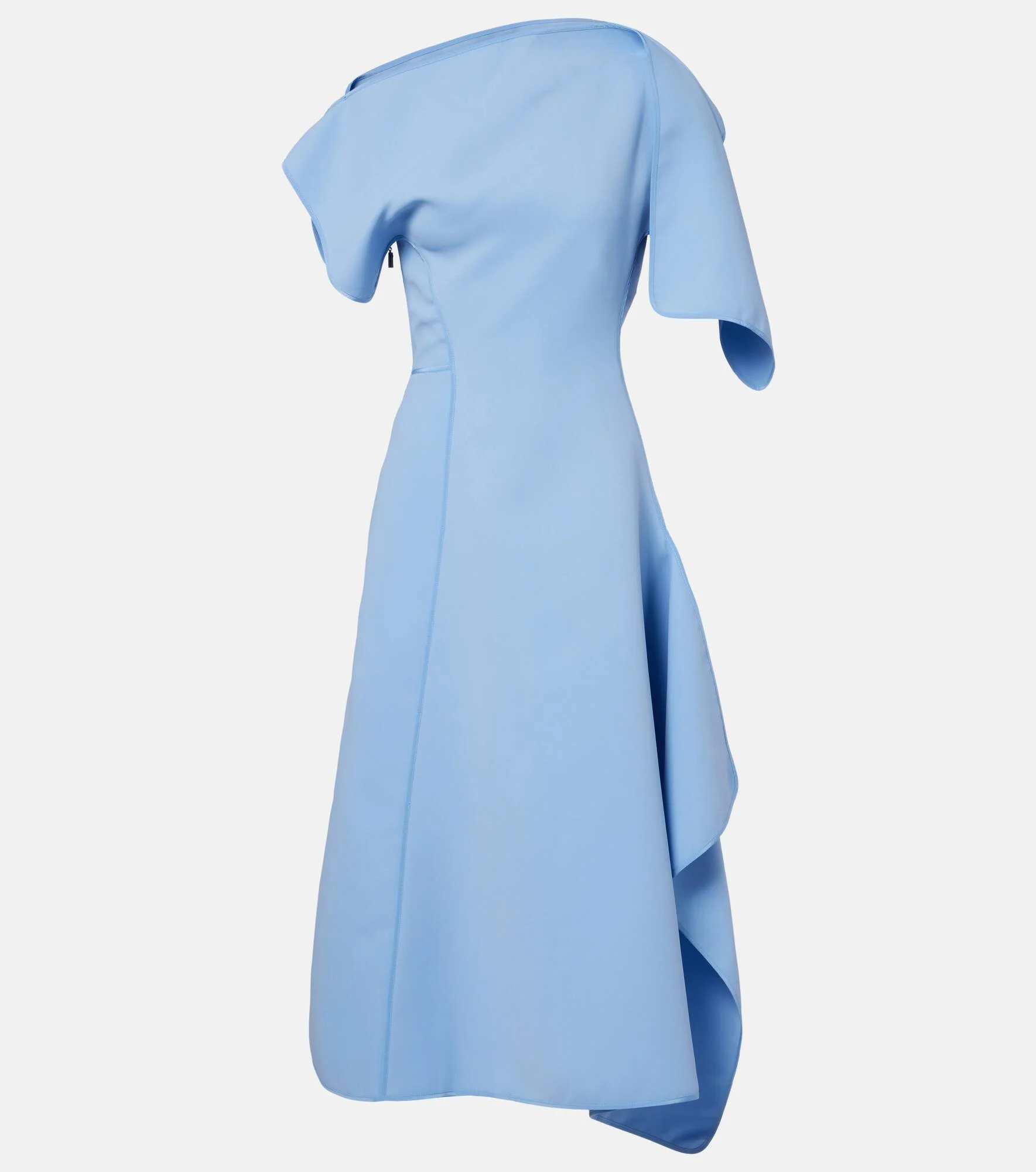 Diadem draped midi dress - 1