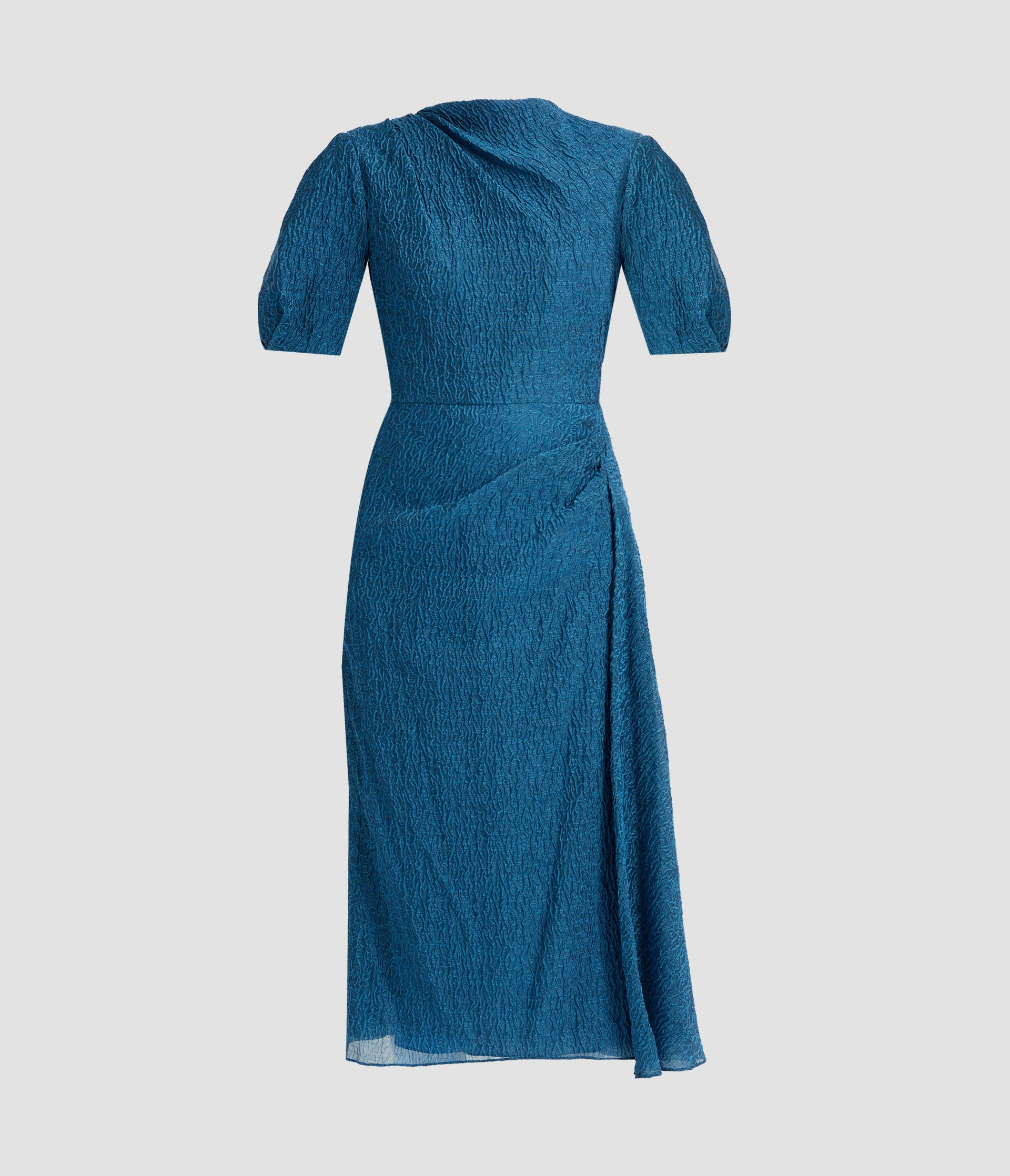 SHORT SLEEVE MIDI DRESS - 1