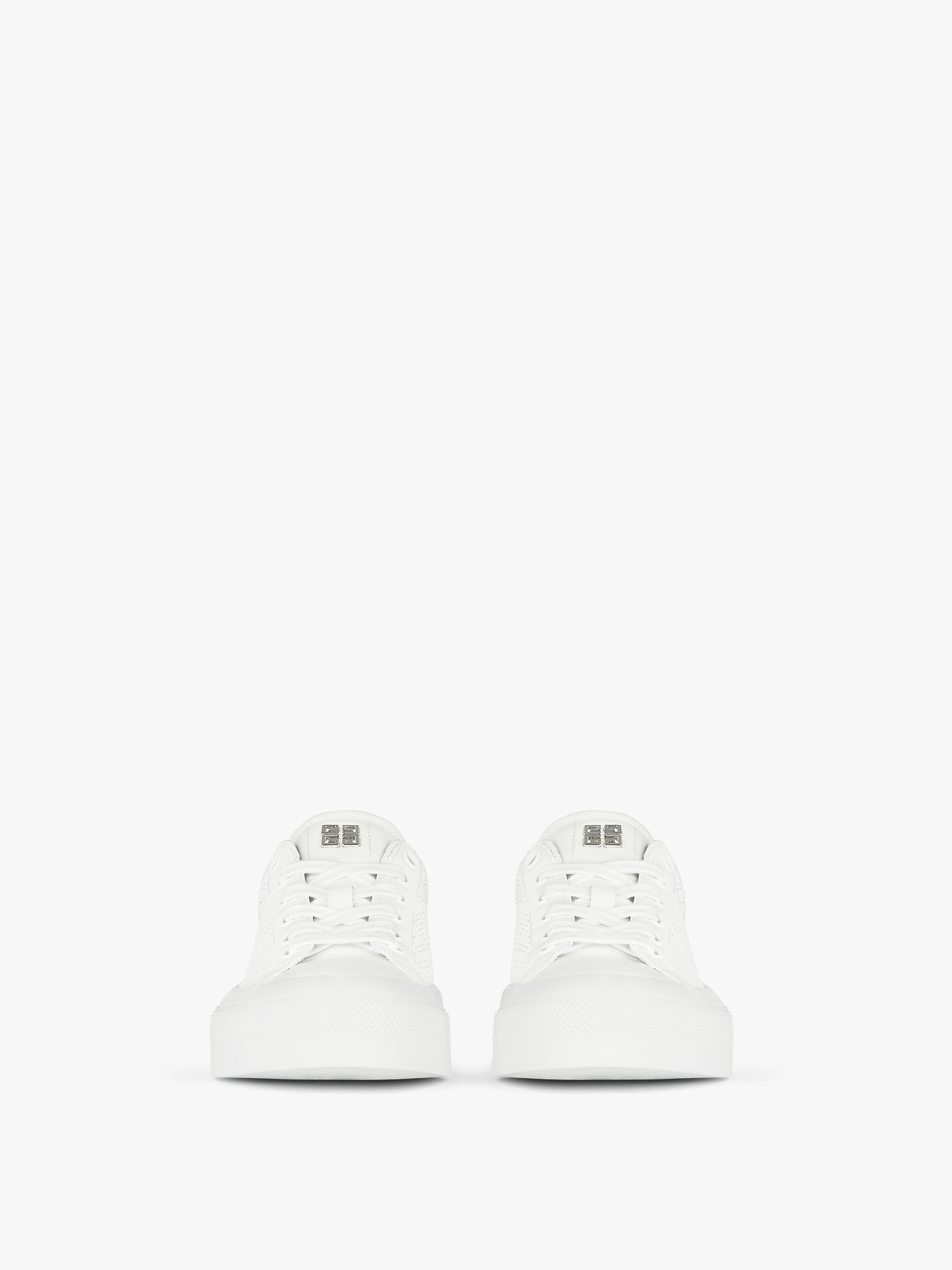 CITY SPORT SNEAKERS IN 4G PERFORATED LEATHER - 2