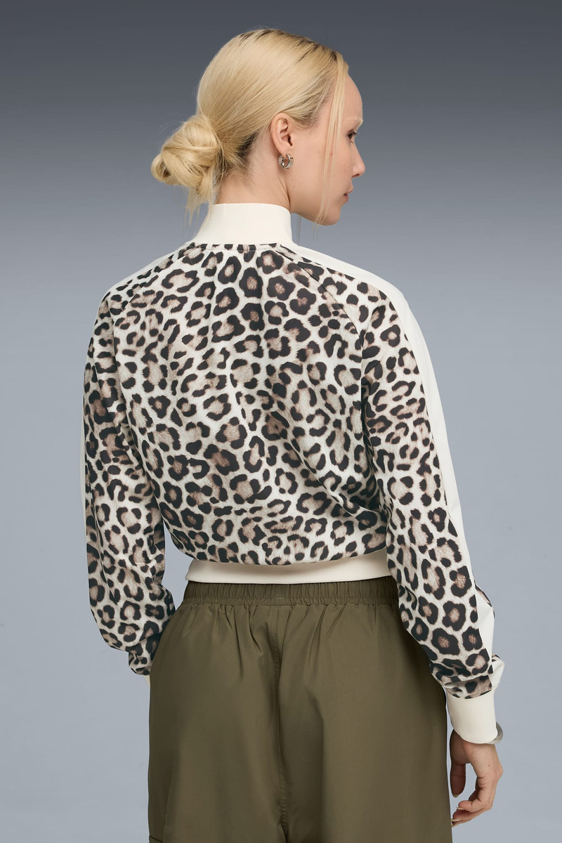 T7 LEO LUXE Women's All-Over Print Short Track Jacket 6
