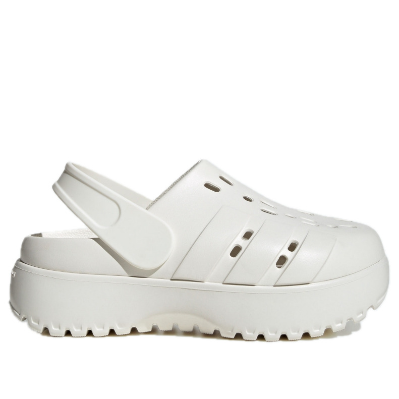(WMNS) adidas Adilette Clog Platform 'Beige' JP9576 - 4