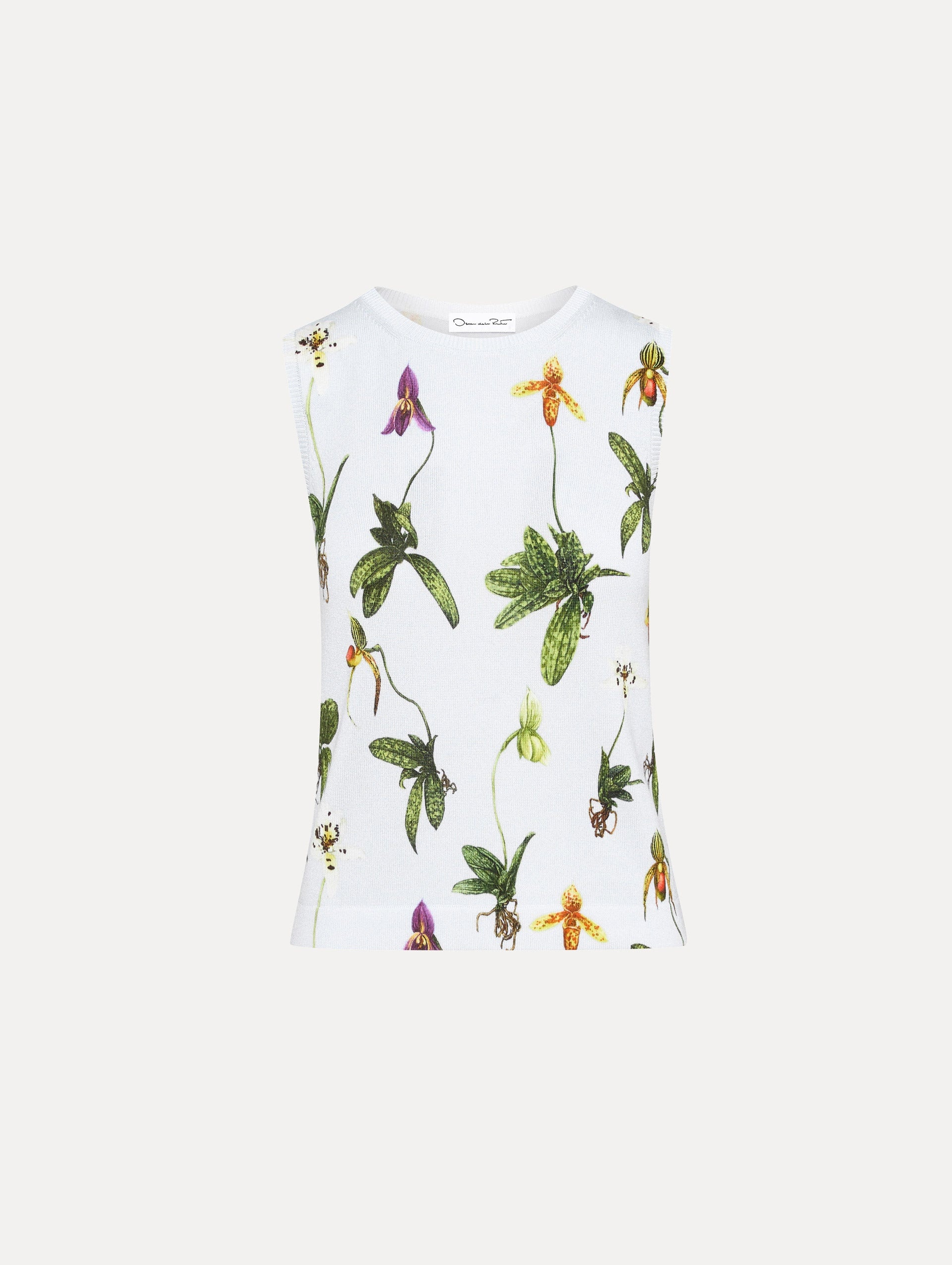 ORCHID PRINTED TANK - 1