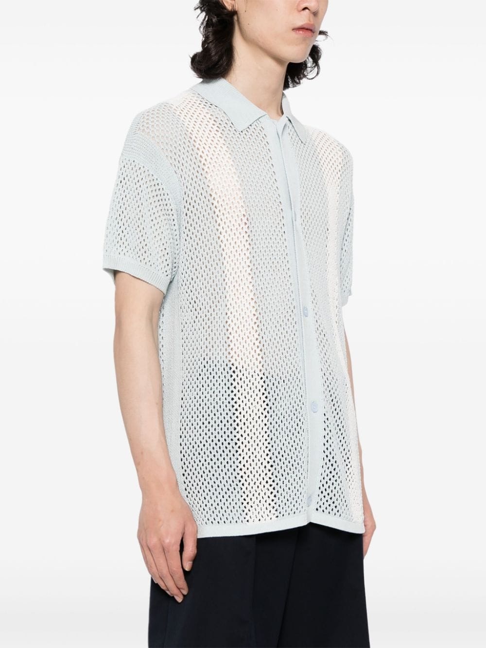 Castillo crochet-knit shirt - 3