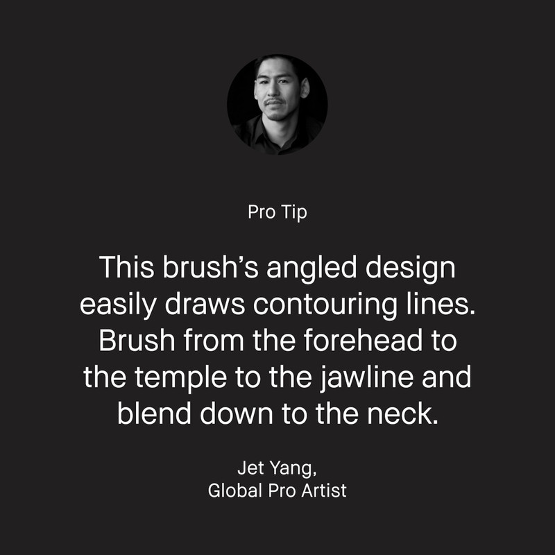 Angled Face Brush 8