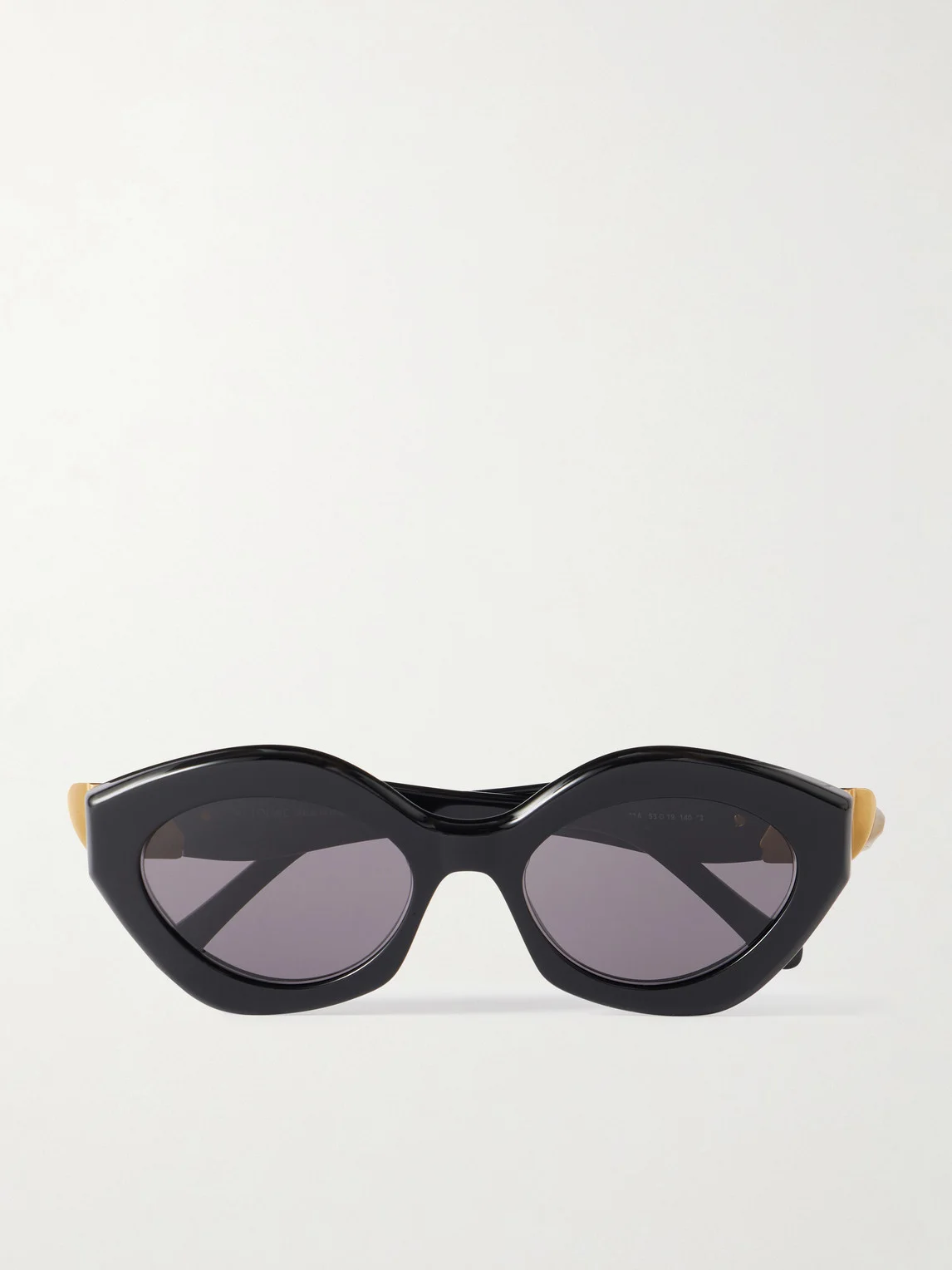 Coil Round-Frame Acetate Sunglasses - 1