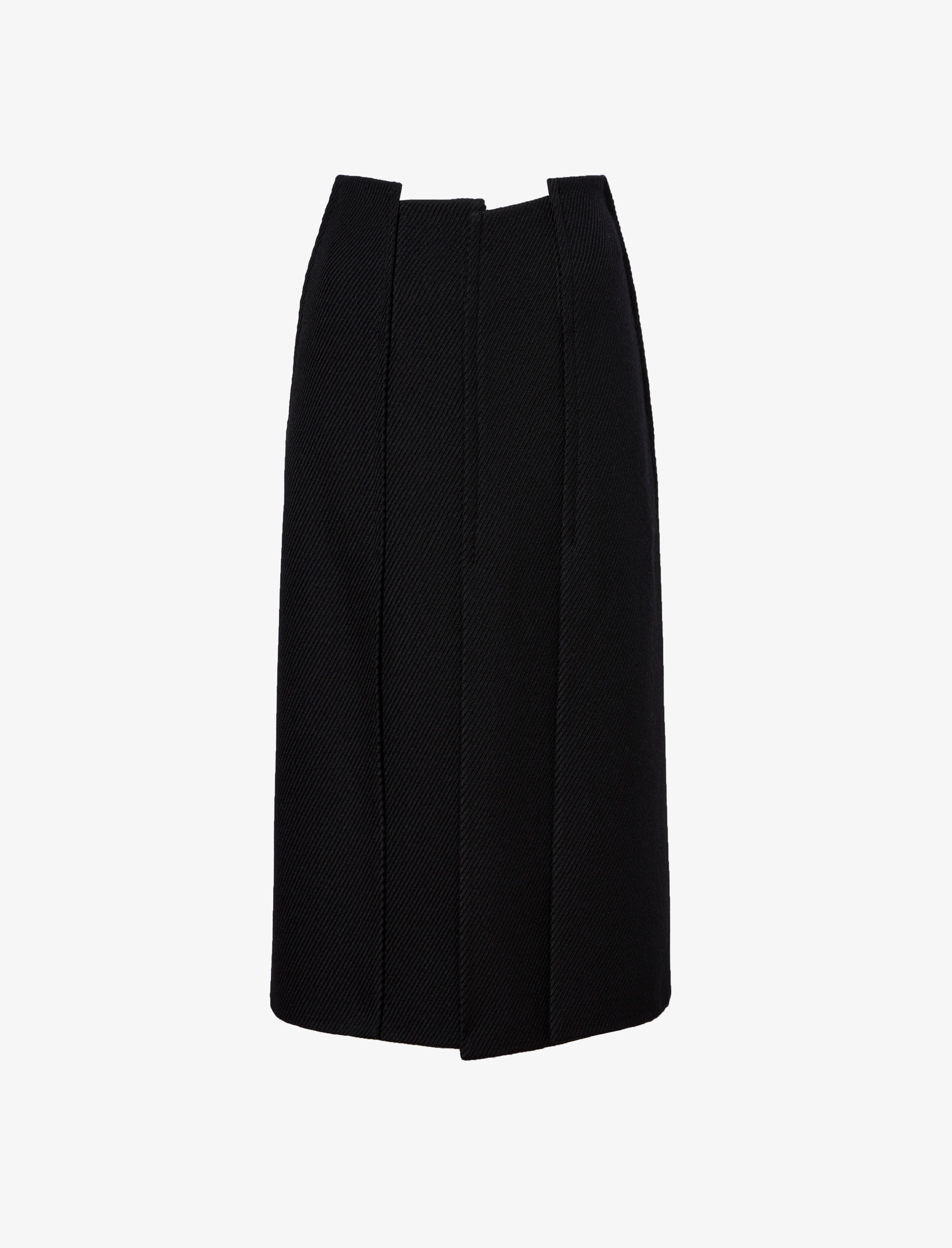 Diane Skirt in Wool Twill - 1