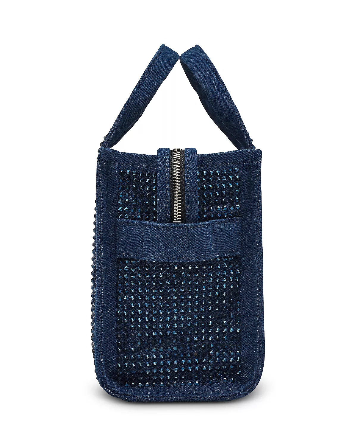 The Crystal Denim Small Tote Bag - 7