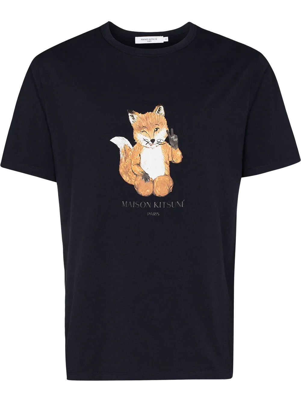 All Right fox print T-shirt - 1