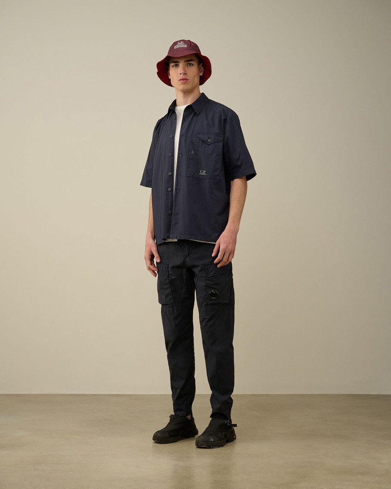 Cotton Popeline Short Sleeved Shirt 6