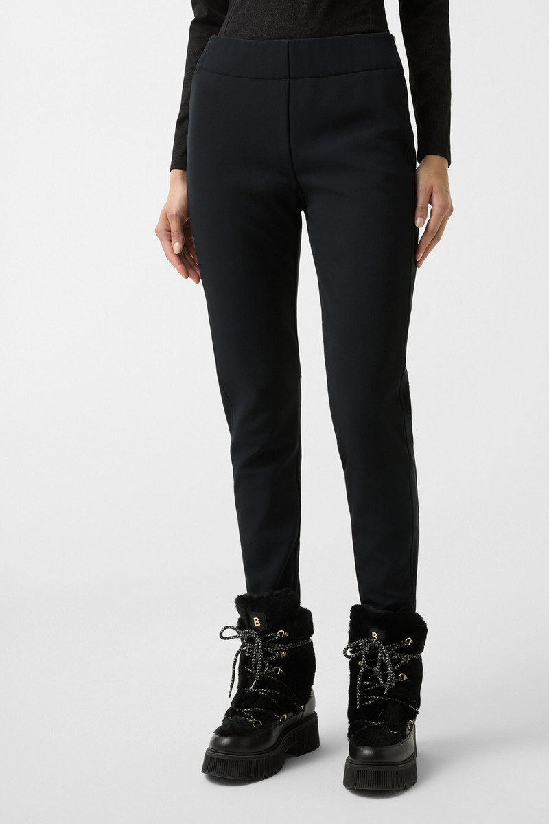 Roma softshell functional pants in Black 2