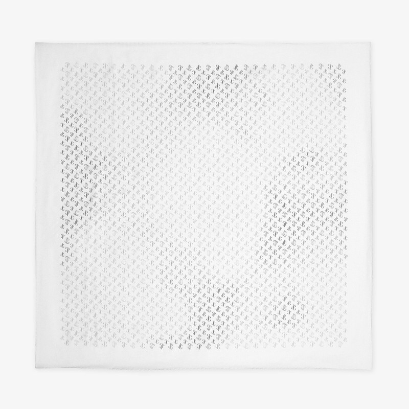 JIMMY CHOO Reta
Latte JC Monogram Printed Silk Foulard outlook