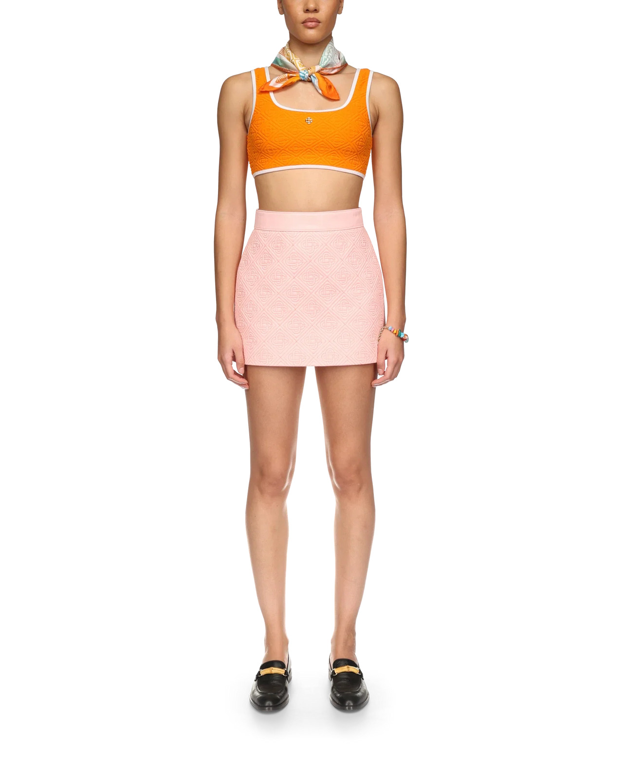 Monogram Quilted Skirt - 2