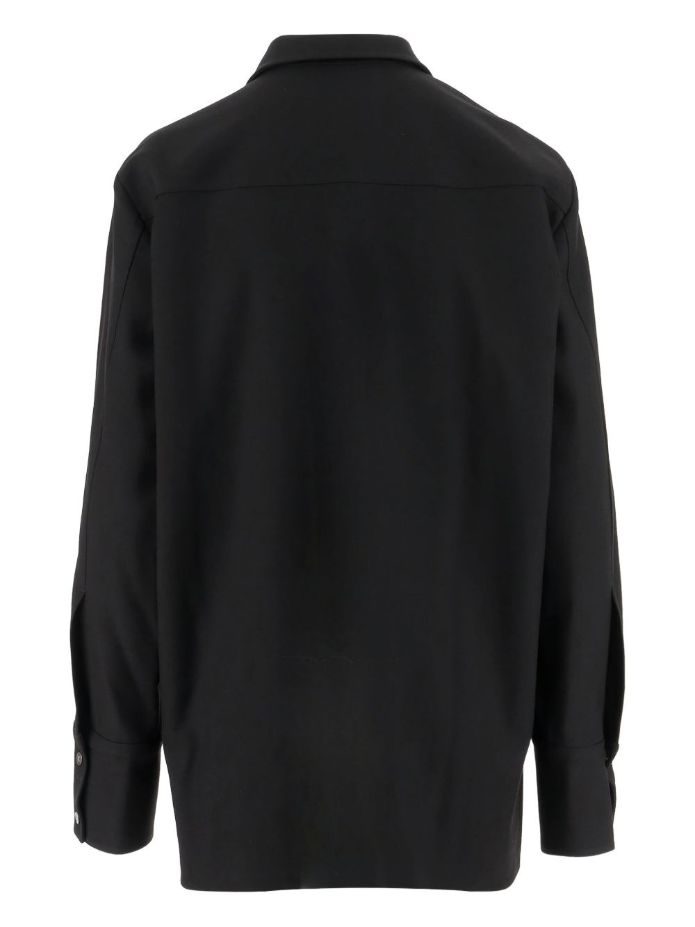 double-breasted virgin-wool coat - 2