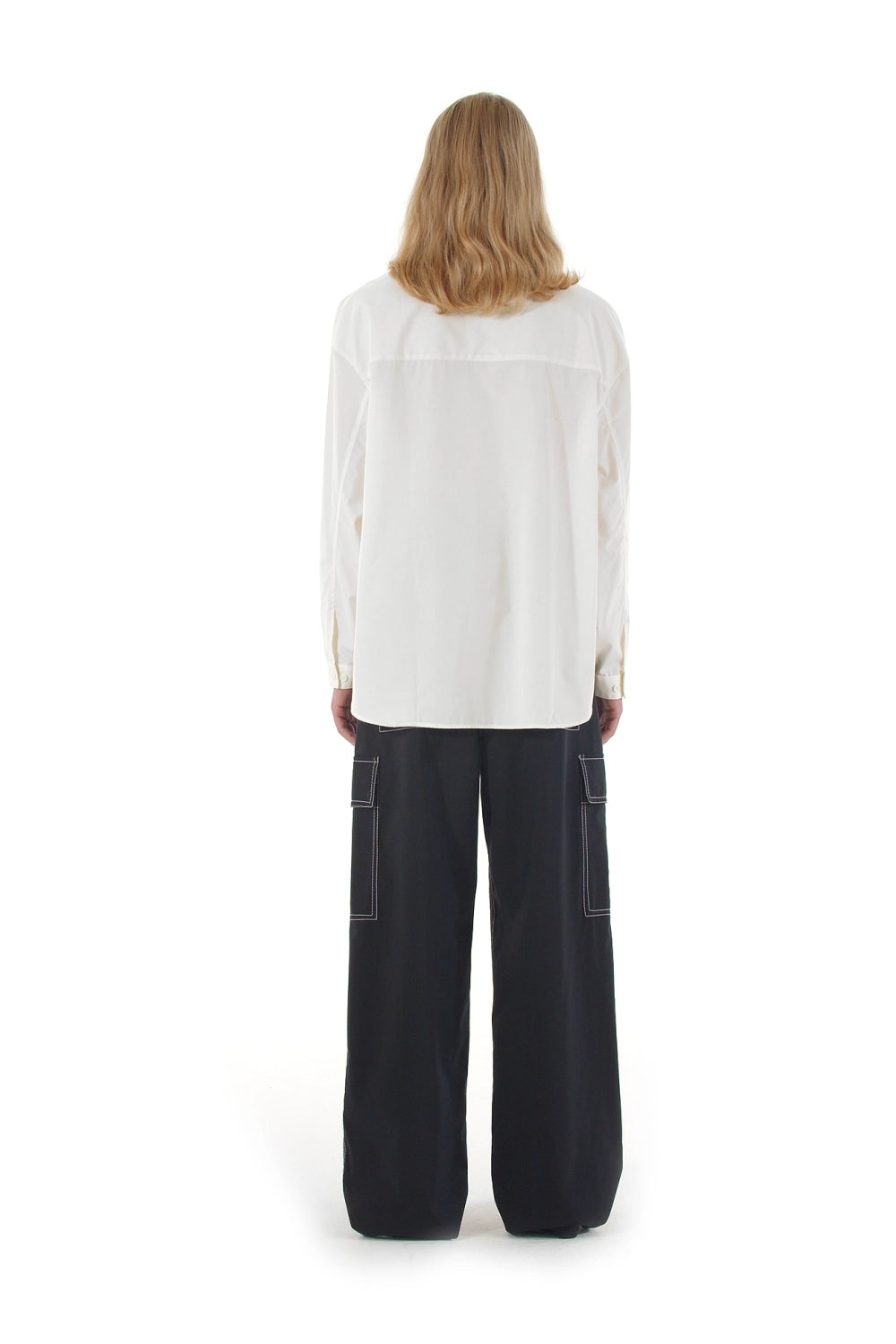 OVER SHIRT / white - 5