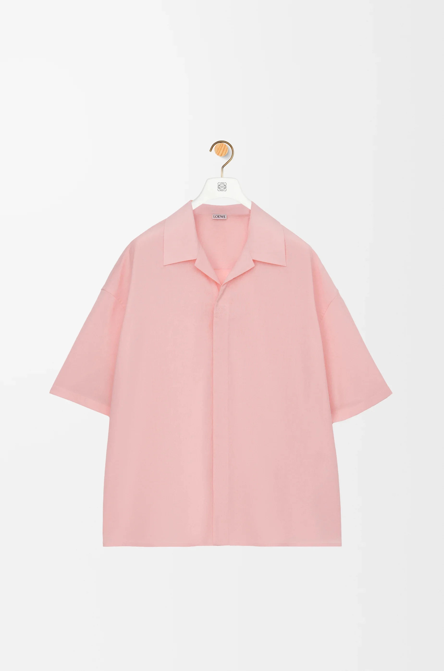 Short sleeve shirt in wool - 1