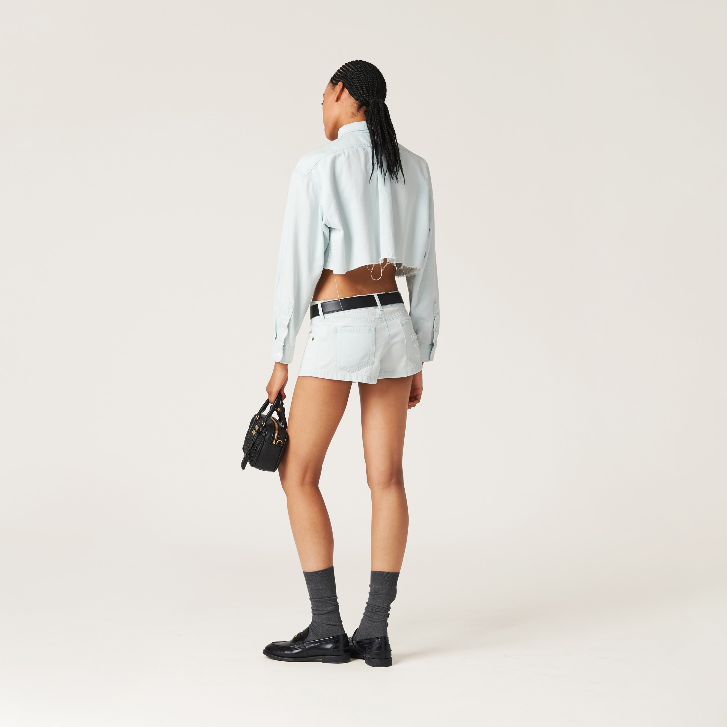 Denim shorts - 3