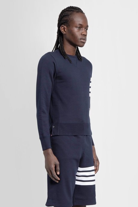 Thom browne men's navy loopback jersey 4 - 2