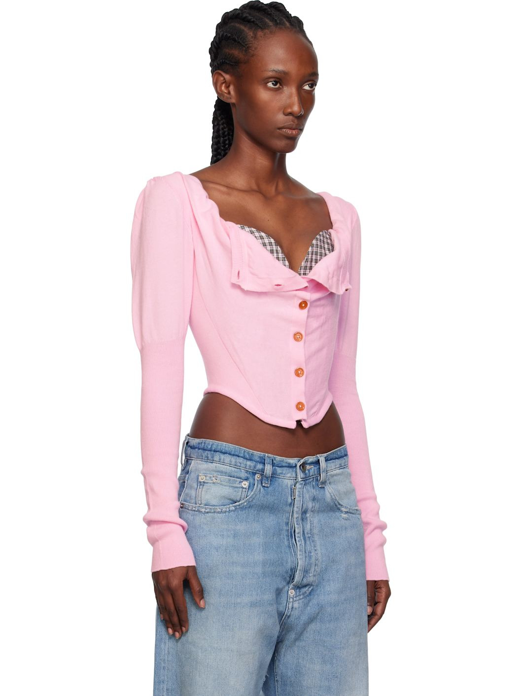 Pink Bea Corset Blouse - 2