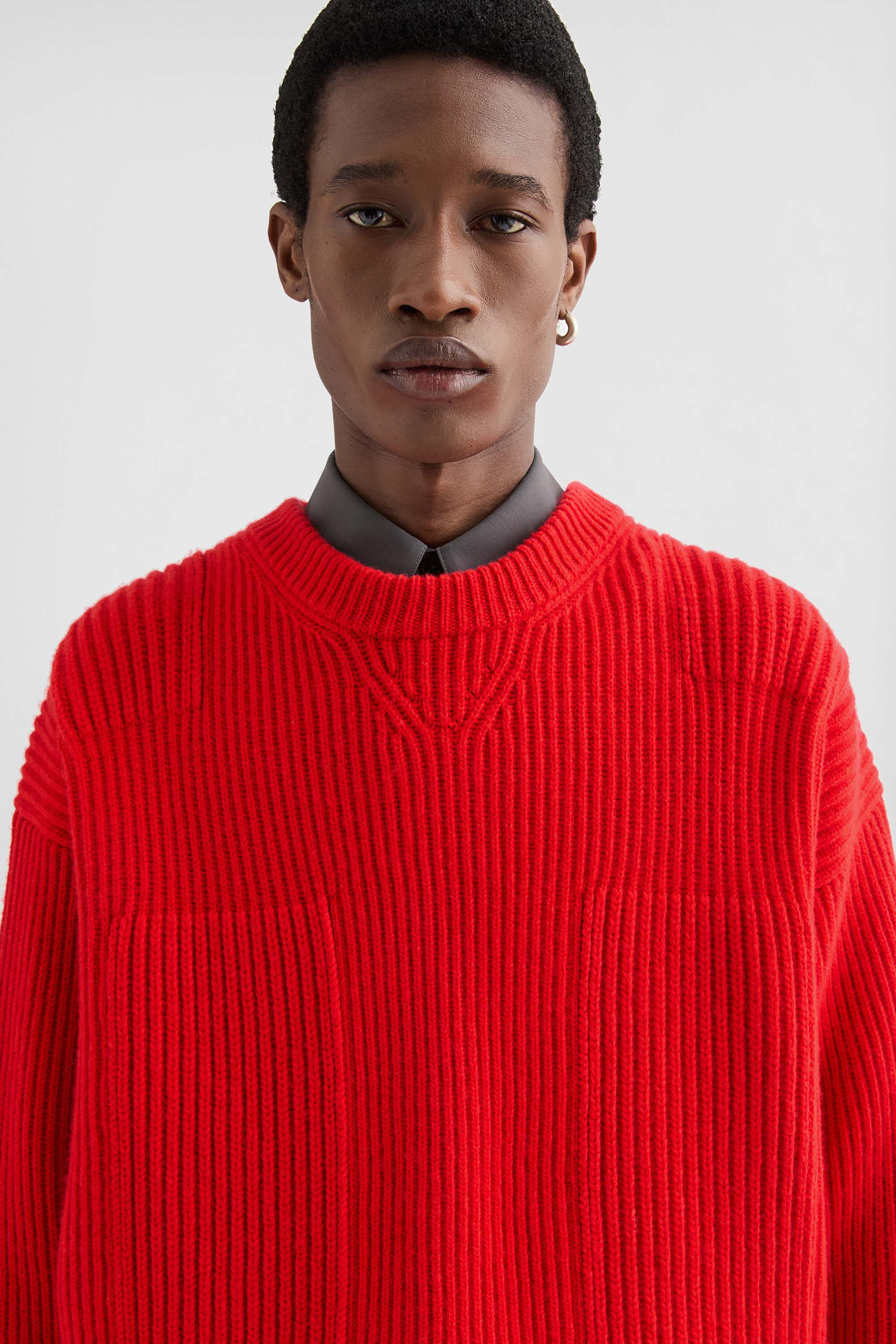 Wool Crew-Neck Sweater - 3