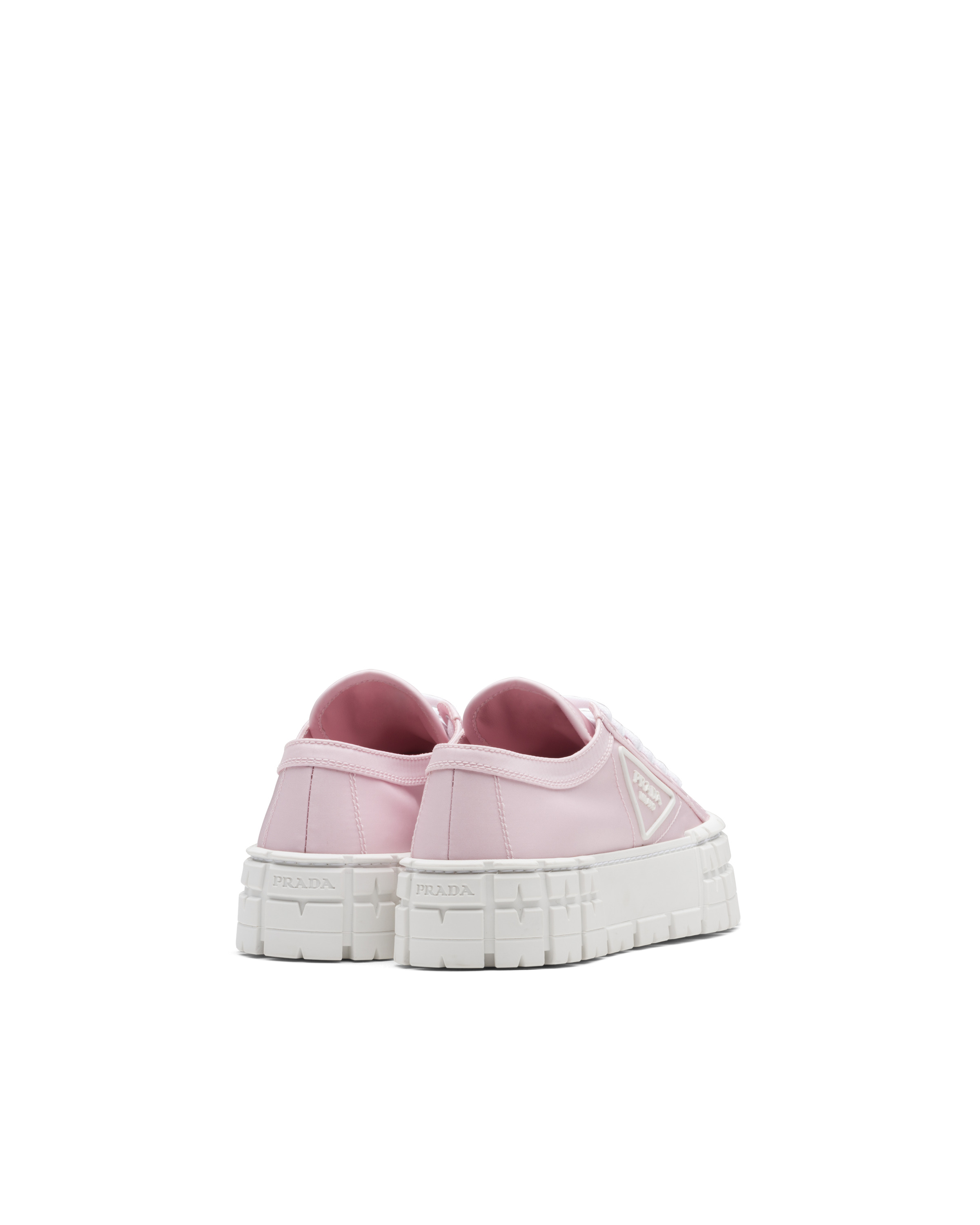Double Wheel nylon gabardine sneakers - 4