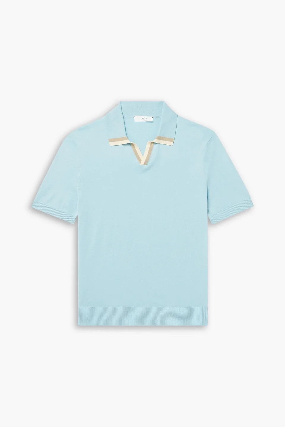 Cotton polo shirt - 1