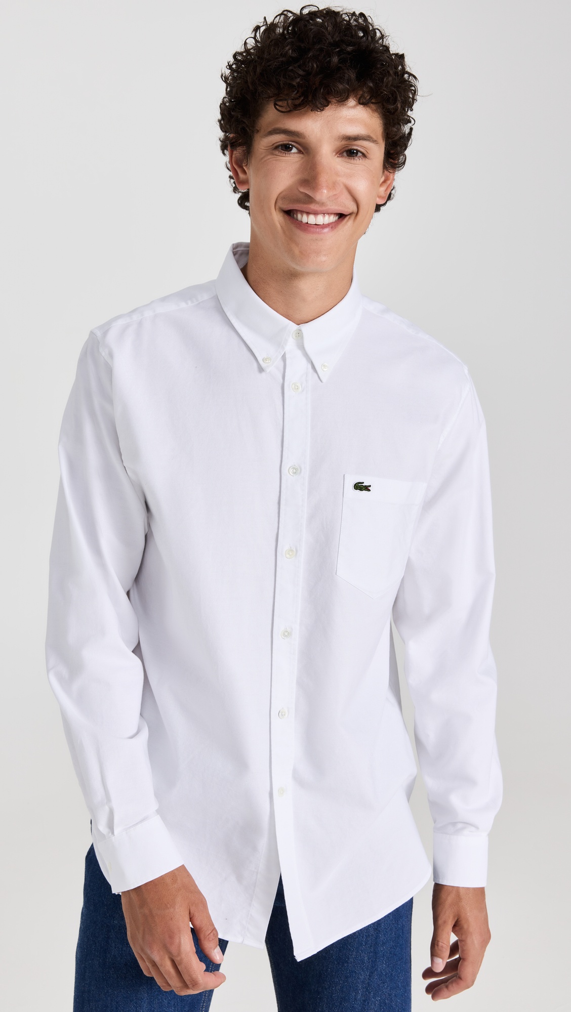 Regular Fit Oxford Cotton Shirt - 1