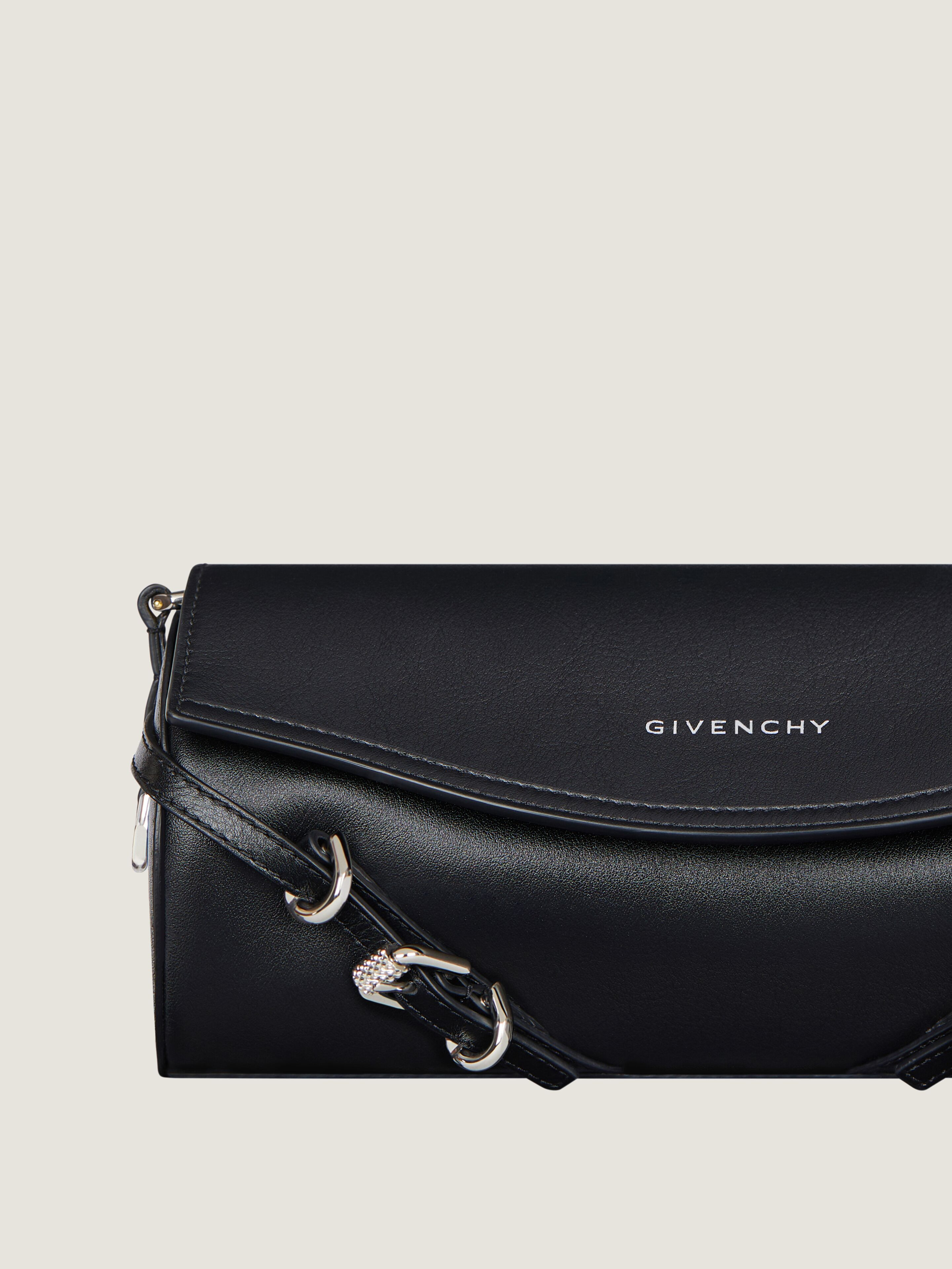 VOYOU ROLLER BAG IN GRAINED LEATHER - 6