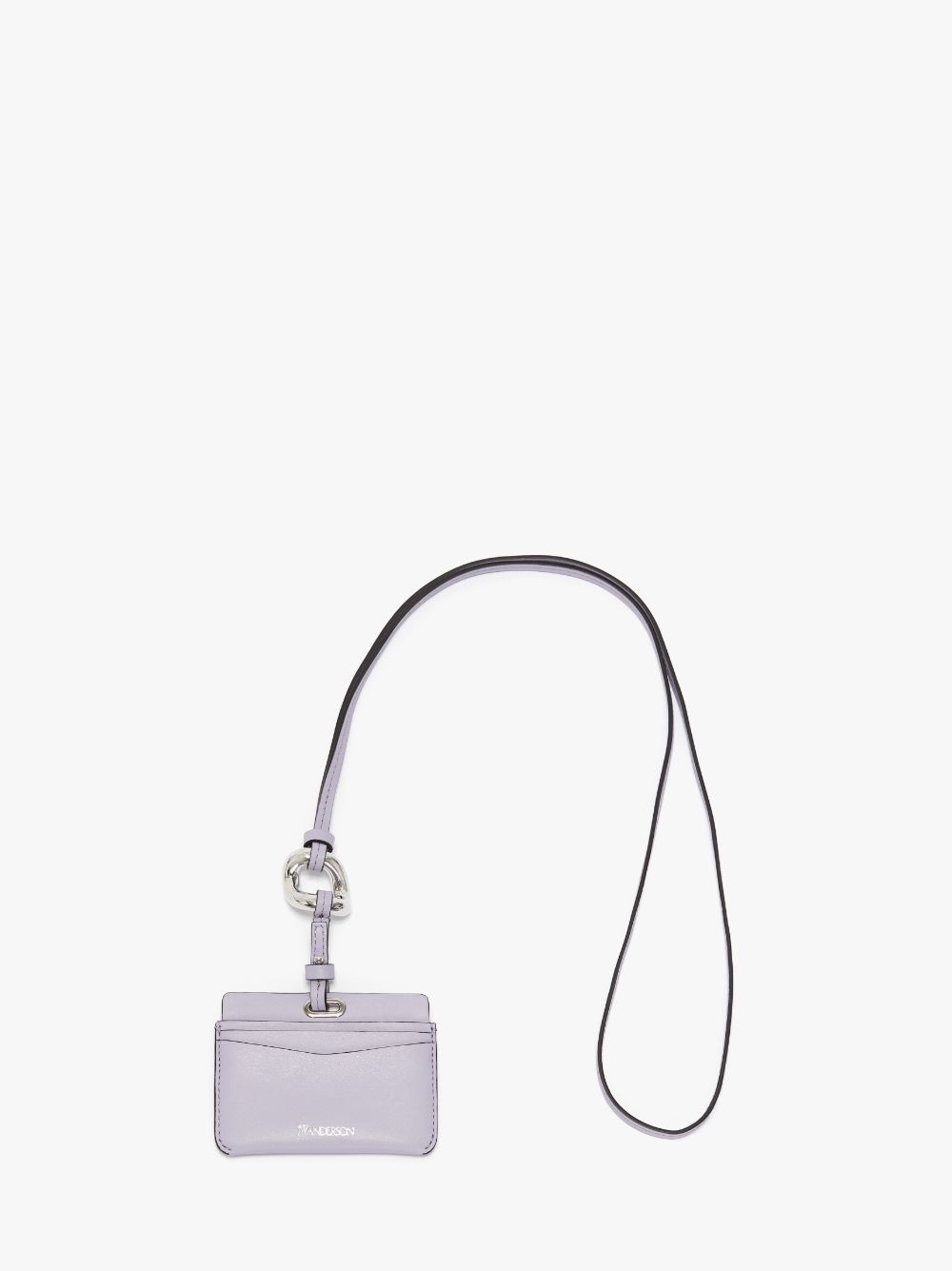LEATHER CARDHOLDER WITH CHAIN LINK STRAP - 1