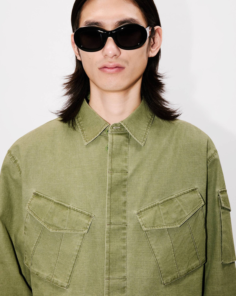 Workwear overshirt in cotton 6