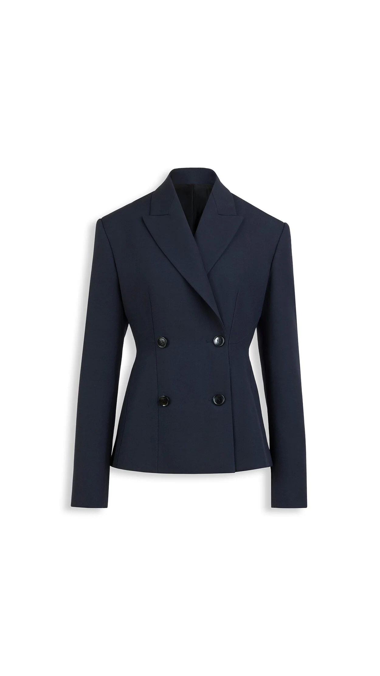 LIGHT WOOL DOUBLE-BREASTED JACKET - 1