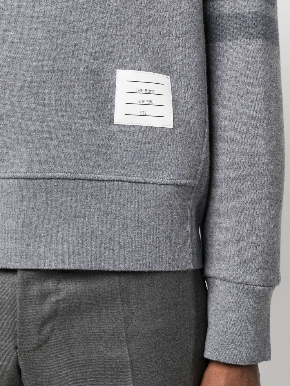 stripe-detail knit jumper - 5