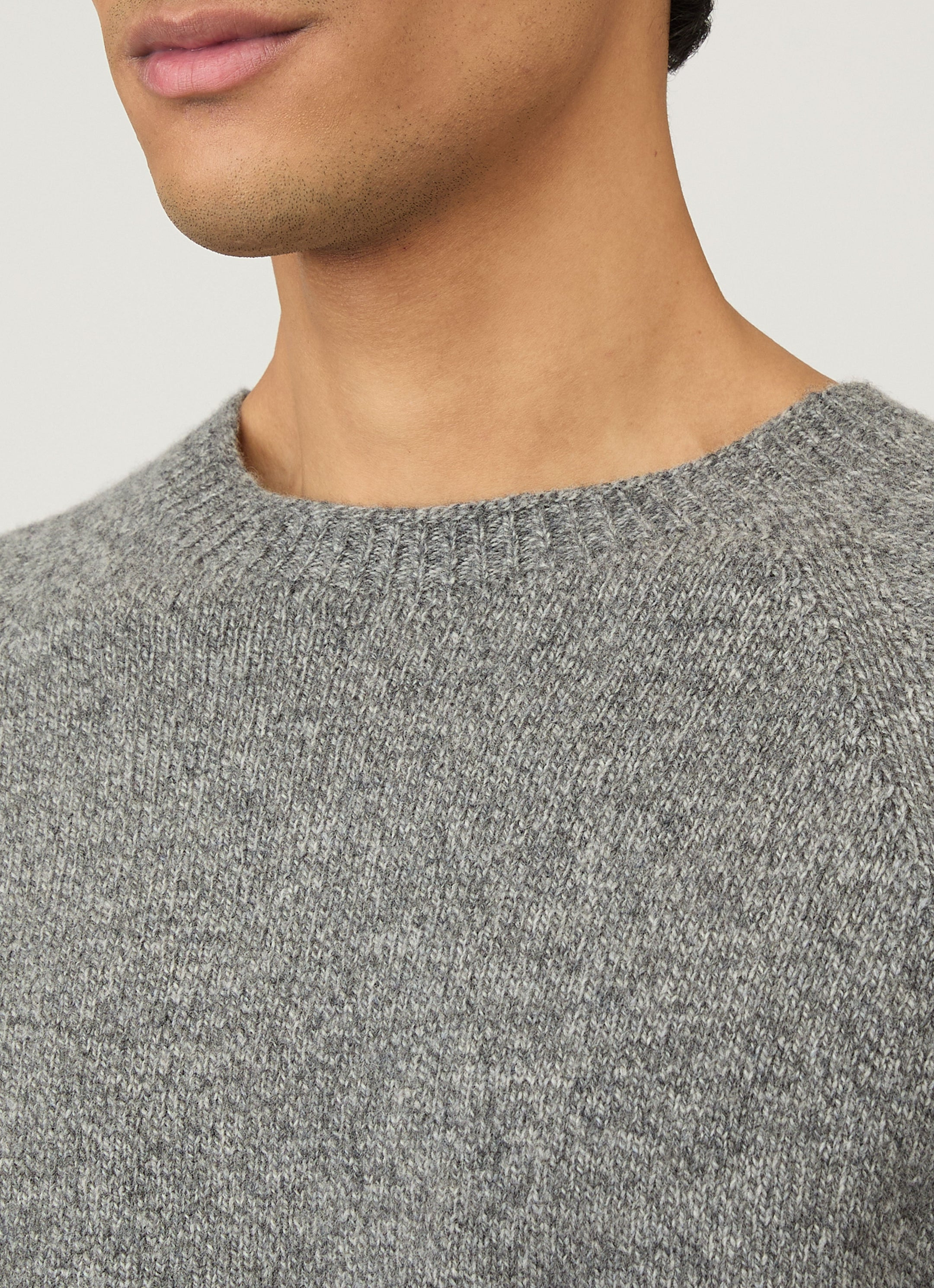 Lambswool Crew Neck Jumper - 6