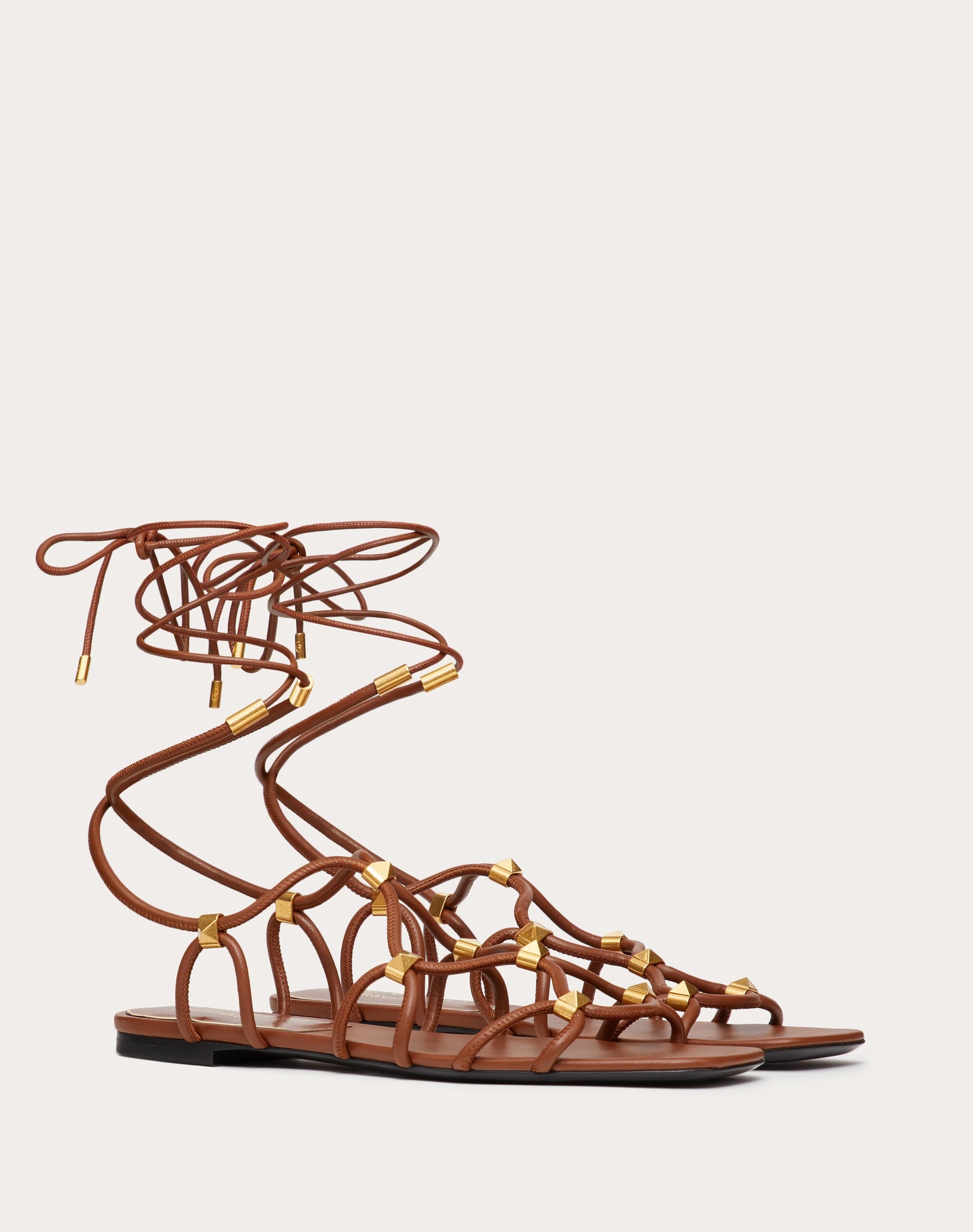 ROCKSTUD NET KIDSKIN SANDAL - 2