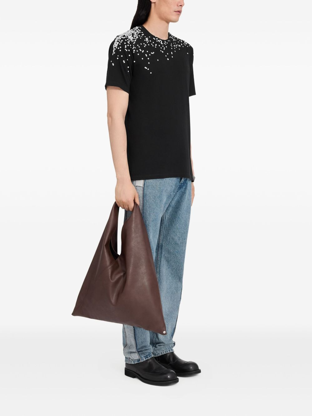 confetti-print T-shirt - 3