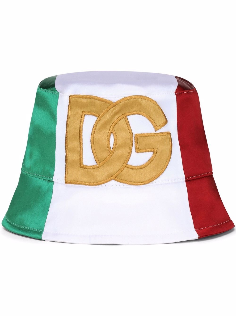 Italia logo-path bucket hat - 1