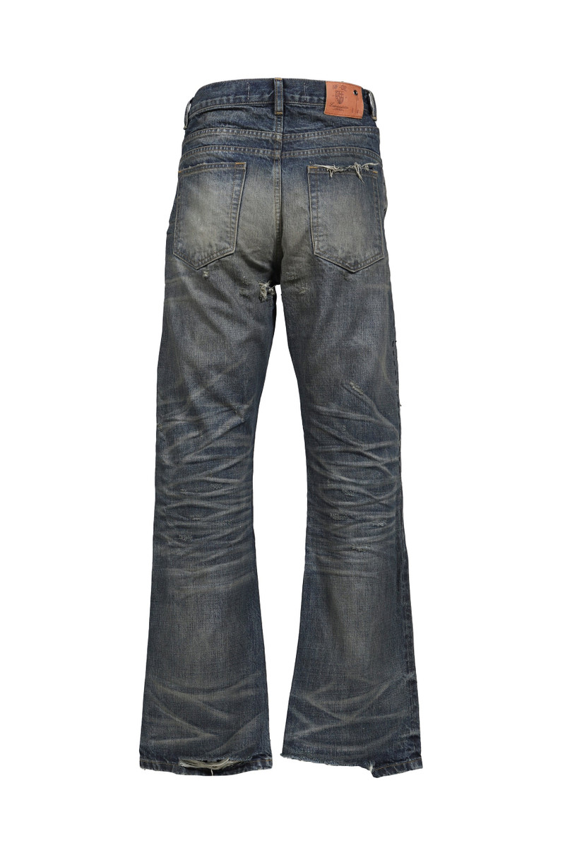 NO/FAITH STUDIOS DENIM SELVEDGE BOOTCUT USED / BLU outlook
