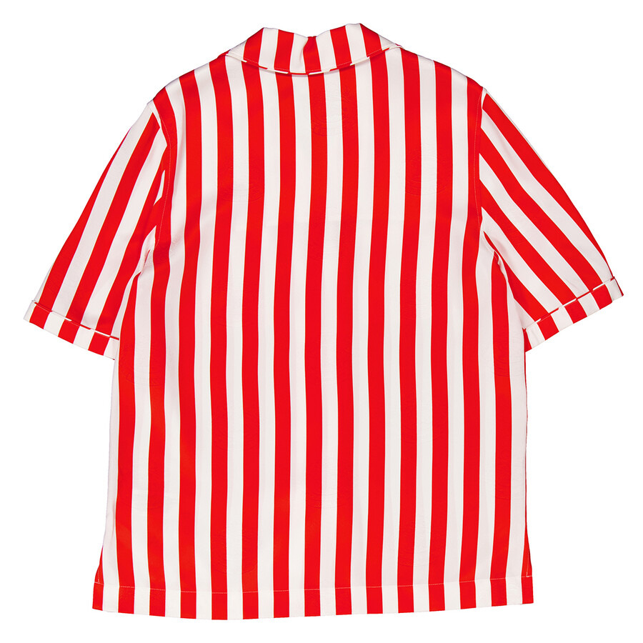 Burberry Tabi Striped Silk Pyjama Shirt - 7