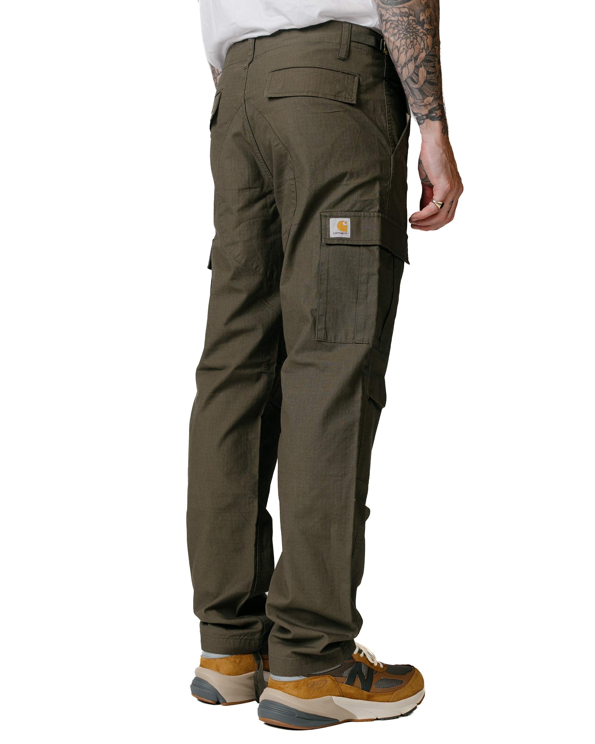 Carhartt W.I.P. Aviation Pant Cypress Rinsed - 3