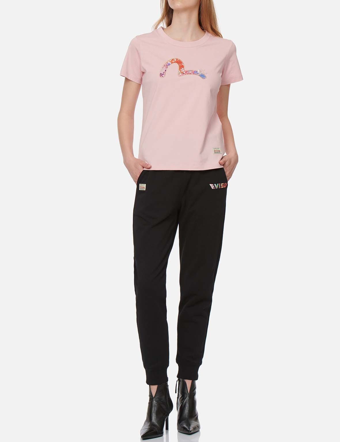 FLORAL-PATTERN SEAGULL PRINT T-SHIRT - 5