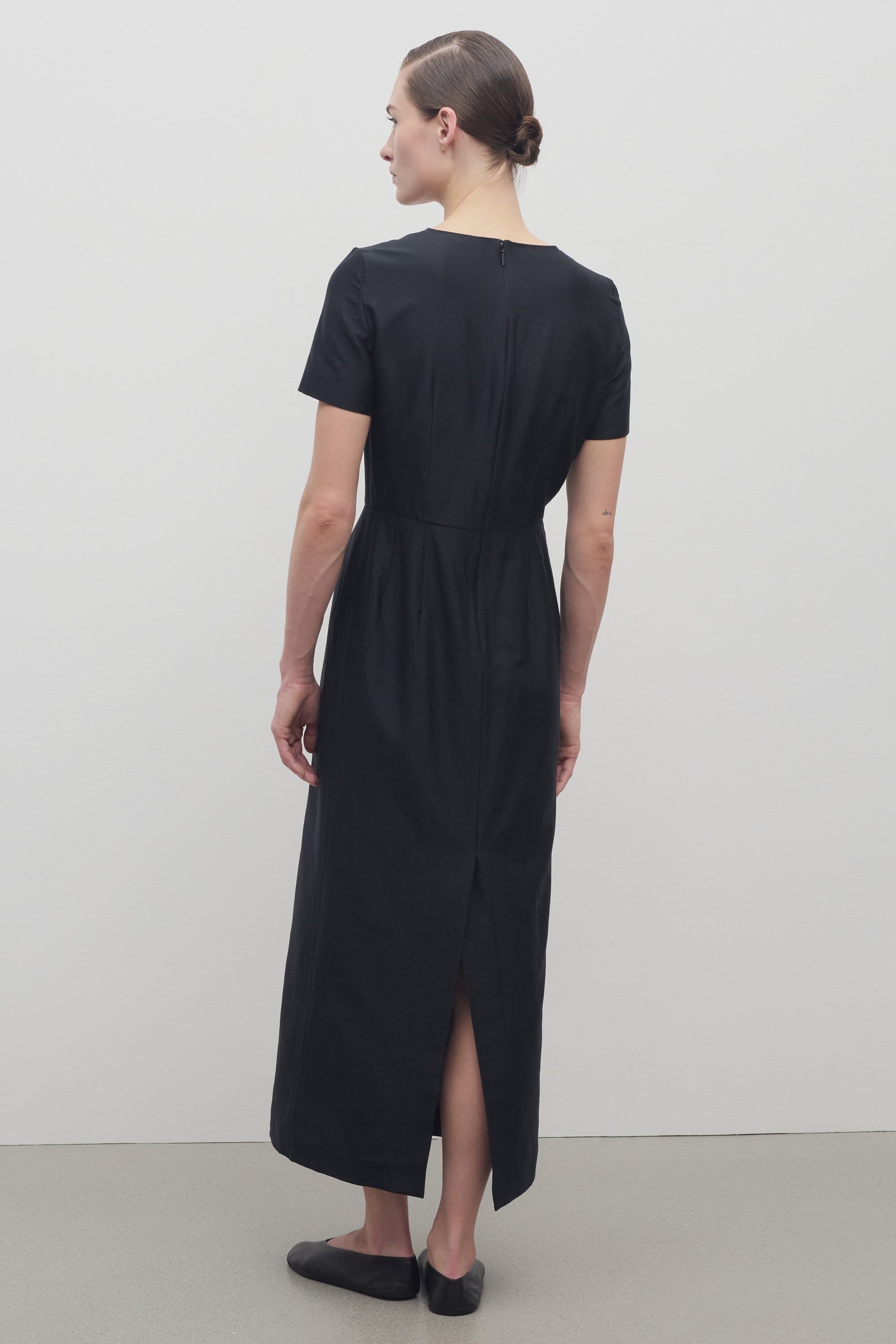 Edmonia Dress in Cotton and Silk - 5