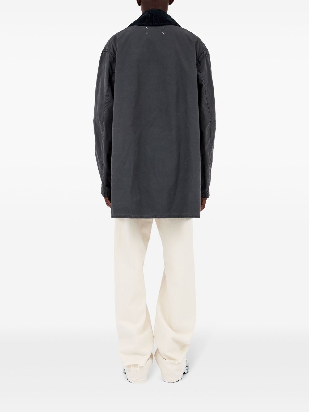 Maison Margiela Double Breasted Cotton Jacket - 3