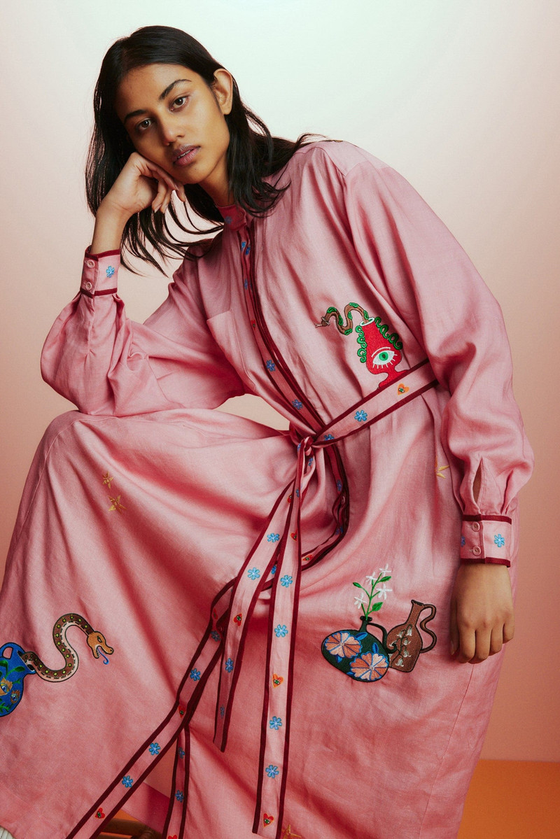Timmy Embroidered Shirtdress 4