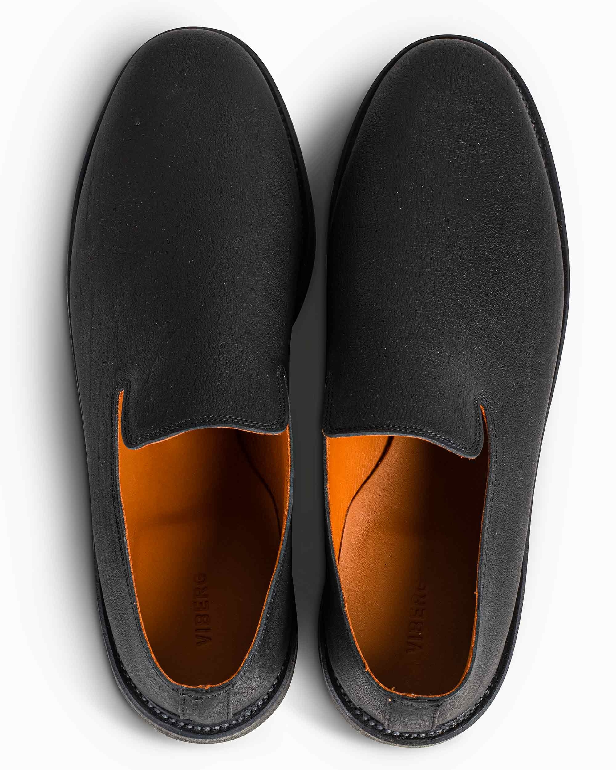 Slipper Nero Washed Kangaroo - 4