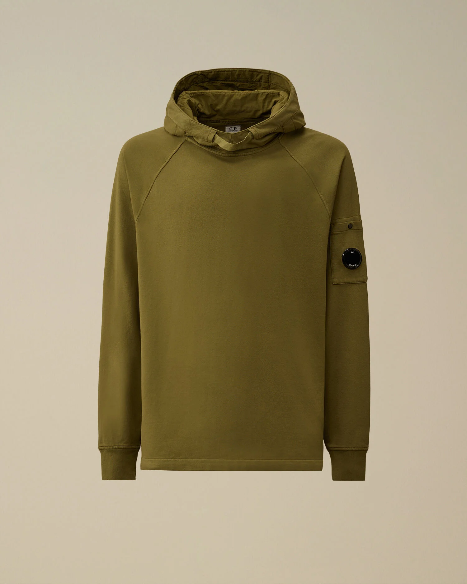 Light Fleece Hooded Lens Sweatshirt - 1