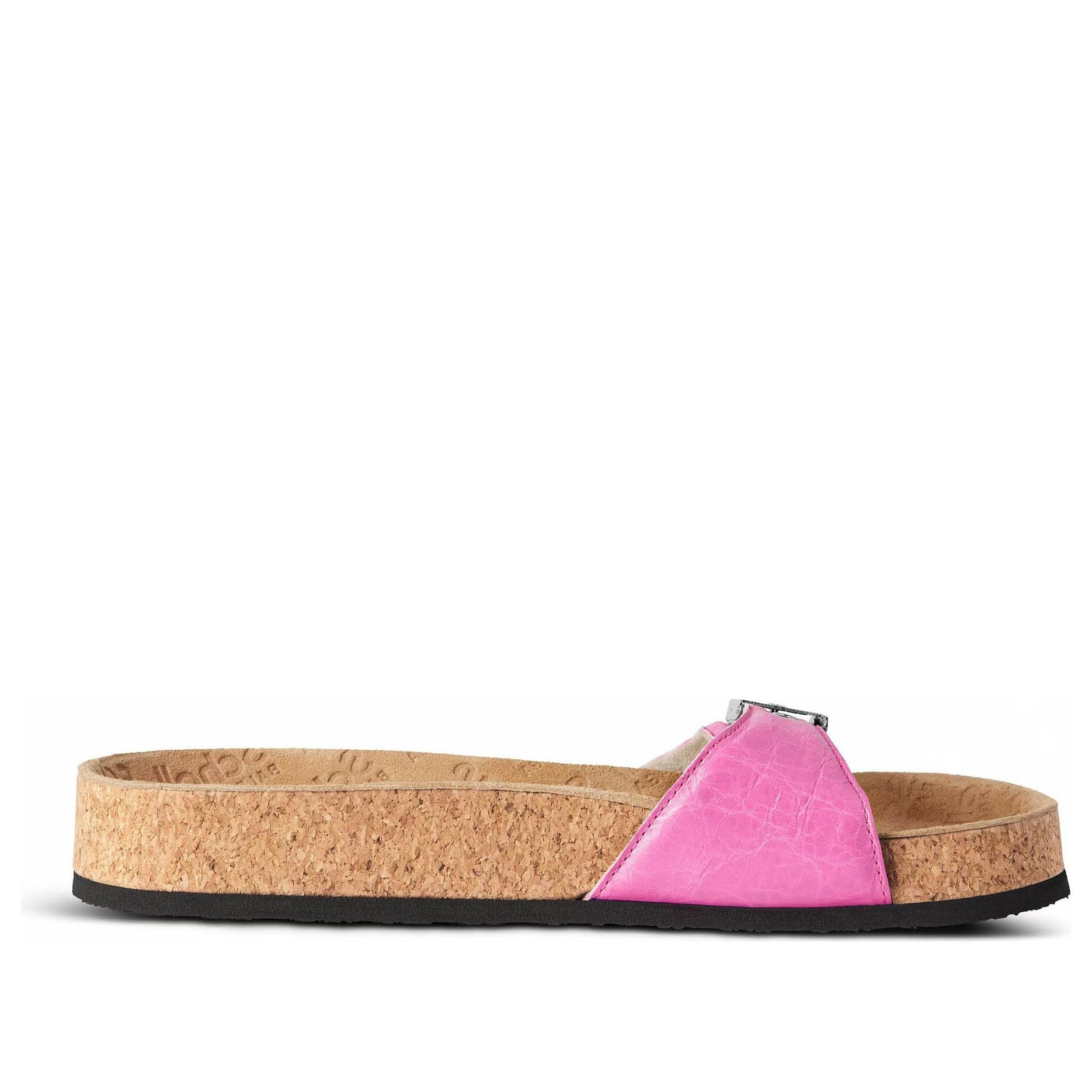 (WMNS) Balenciaga I Scholl Flat Sandals 'Glossy Pink' 827426WAD4V5058 - 2